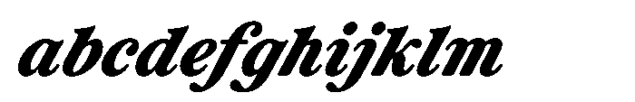 ZT Otez Extra Bold it FONT