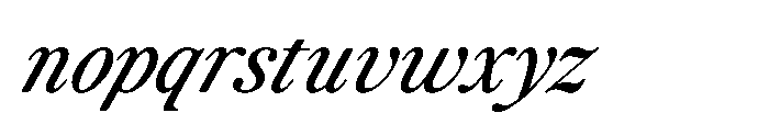 ZT Otez Extra Light it Font LOWERCASE