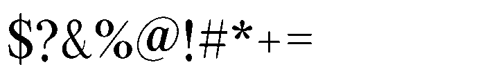 ZT Otez Extra Light Font OTHER CHARS