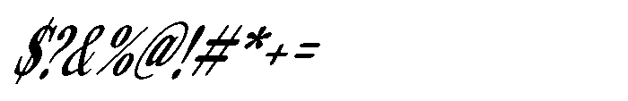 ZT Otez Medium Condensed it Font OTHER CHARS