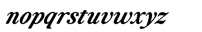 ZT Otez Medium it Font LOWERCASE