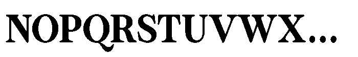 ZT Otez Medium Font UPPERCASE