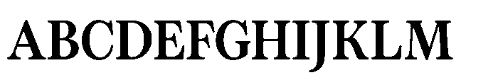 ZT Otez Regular Font UPPERCASE