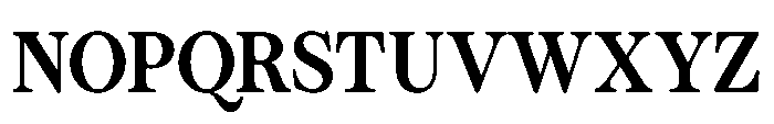 ZT Otez Regular Font UPPERCASE