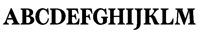 ZT Otez Semi Bold Font UPPERCASE