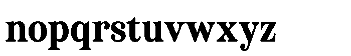 ZT Otez Semi Bold Font LOWERCASE