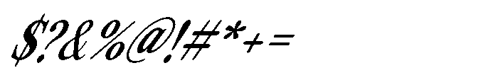 ZT Otez Semi Condensed it Font OTHER CHARS