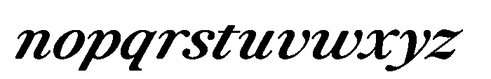 ZT Otez Semi Expanded it Font LOWERCASE