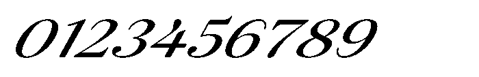 ZT Otez Thin Expanded it Font OTHER CHARS