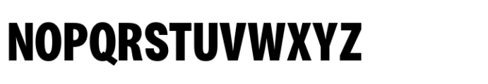 ZT Talk Black Condensed Font UPPERCASE