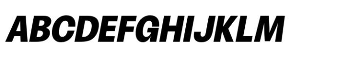 ZT Talk Black Italic Font