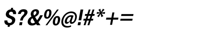 ZT Talk Bold Italic Font OTHER CHARS