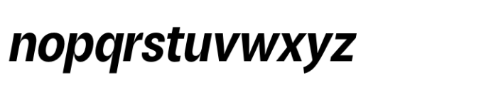 ZT Talk Bold Italic Font LOWERCASE