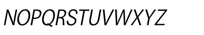 ZT Talk Italic Font UPPERCASE