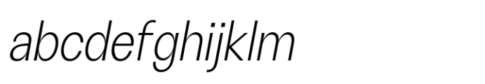 ZT Talk Light Italic FONT