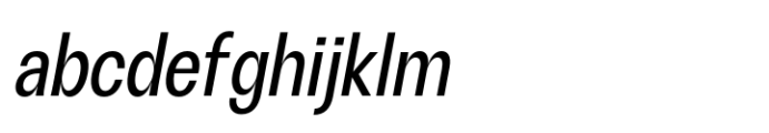 ZT Talk Medium Semi Condensed Italic FONT