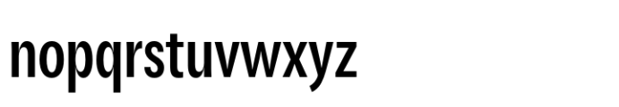 ZT Talk Semi Bold Condensed Font LOWERCASE