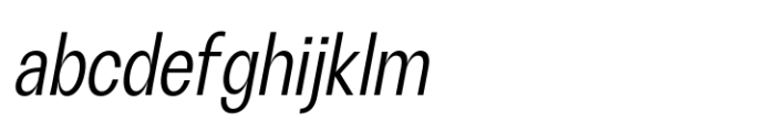 ZT Talk Semi Condensed Italic FONT