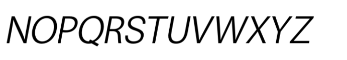 ZT Talk Semi Expanded Italic Font UPPERCASE
