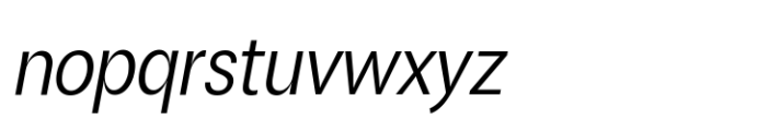 ZT Talk Variable Italic Font LOWERCASE