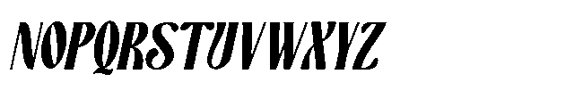 Zt Aveloria Oblique Font UPPERCASE