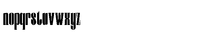 Zt Grovian Regular Font LOWERCASE
