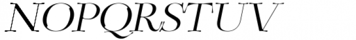 Zt Sigata Italic Font UPPERCASE