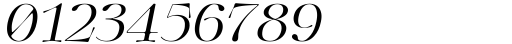 Zt Sigata Kozi Italic Font OTHER CHARS