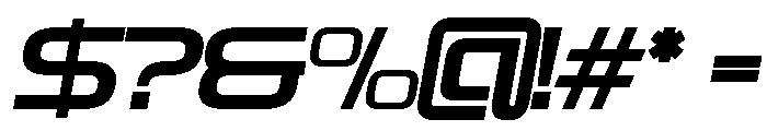ZUTRON-Regular Font OTHER CHARS