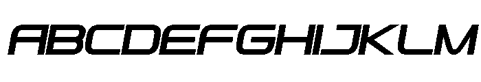 ZUTRON-Regular Font UPPERCASE