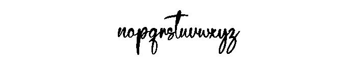 Zuantiva Font LOWERCASE