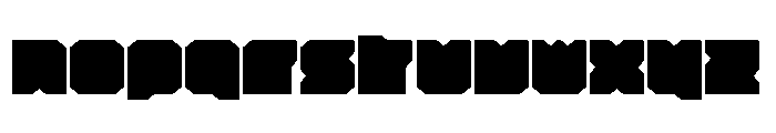 Zuber regular Font LOWERCASE