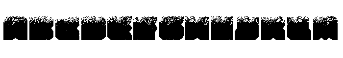 Zuber stone Font UPPERCASE