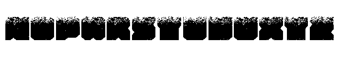 Zuber stone Font UPPERCASE