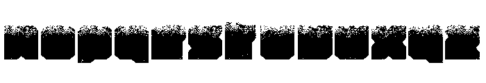 Zuber stone Font LOWERCASE