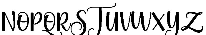 Zucchini Muffins Regular Font UPPERCASE