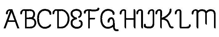 Zulfiqar Regular Font UPPERCASE