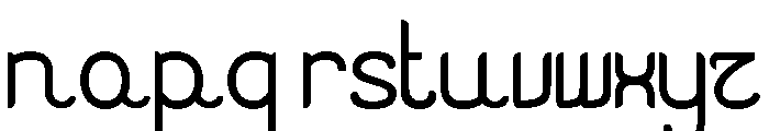Zulfiqar Regular Font LOWERCASE