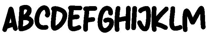 Zulhas Hasoe Font UPPERCASE