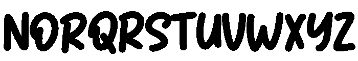 Zulhas Hasoe Font UPPERCASE