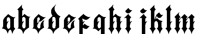 Zussel Sharp FONT