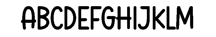 Zuwita Font UPPERCASE