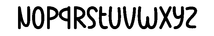 Zuwita Font LOWERCASE