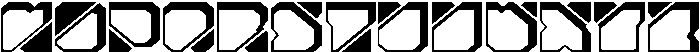 Zuber future otf (400) Font UPPERCASE