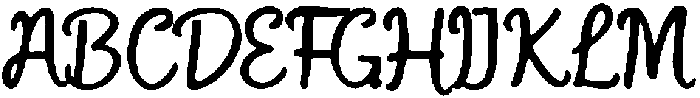 Zuci ttf (400) Font UPPERCASE