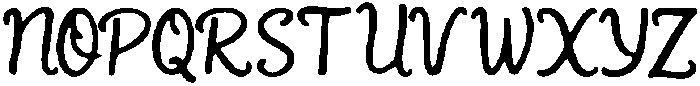 Zuci ttf (400) Font UPPERCASE
