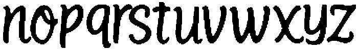 Zuci ttf (400) Font LOWERCASE