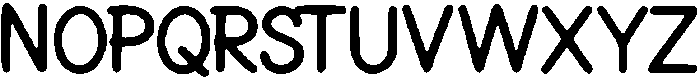 Zufala ttf (400) Font UPPERCASE