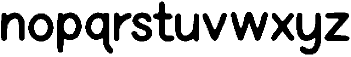 Zufala ttf (400) Font LOWERCASE