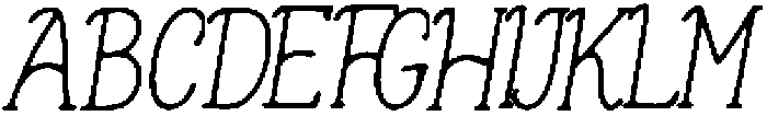 Zuge ttf (400) Font UPPERCASE